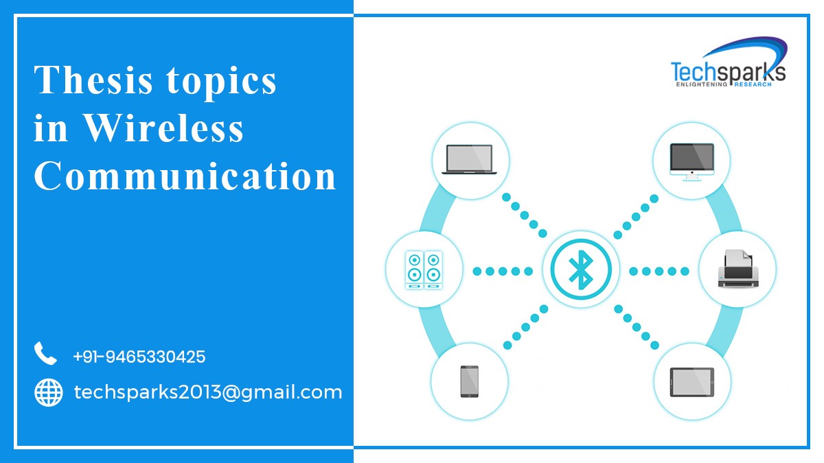 Thesis topics in Wireless Communication